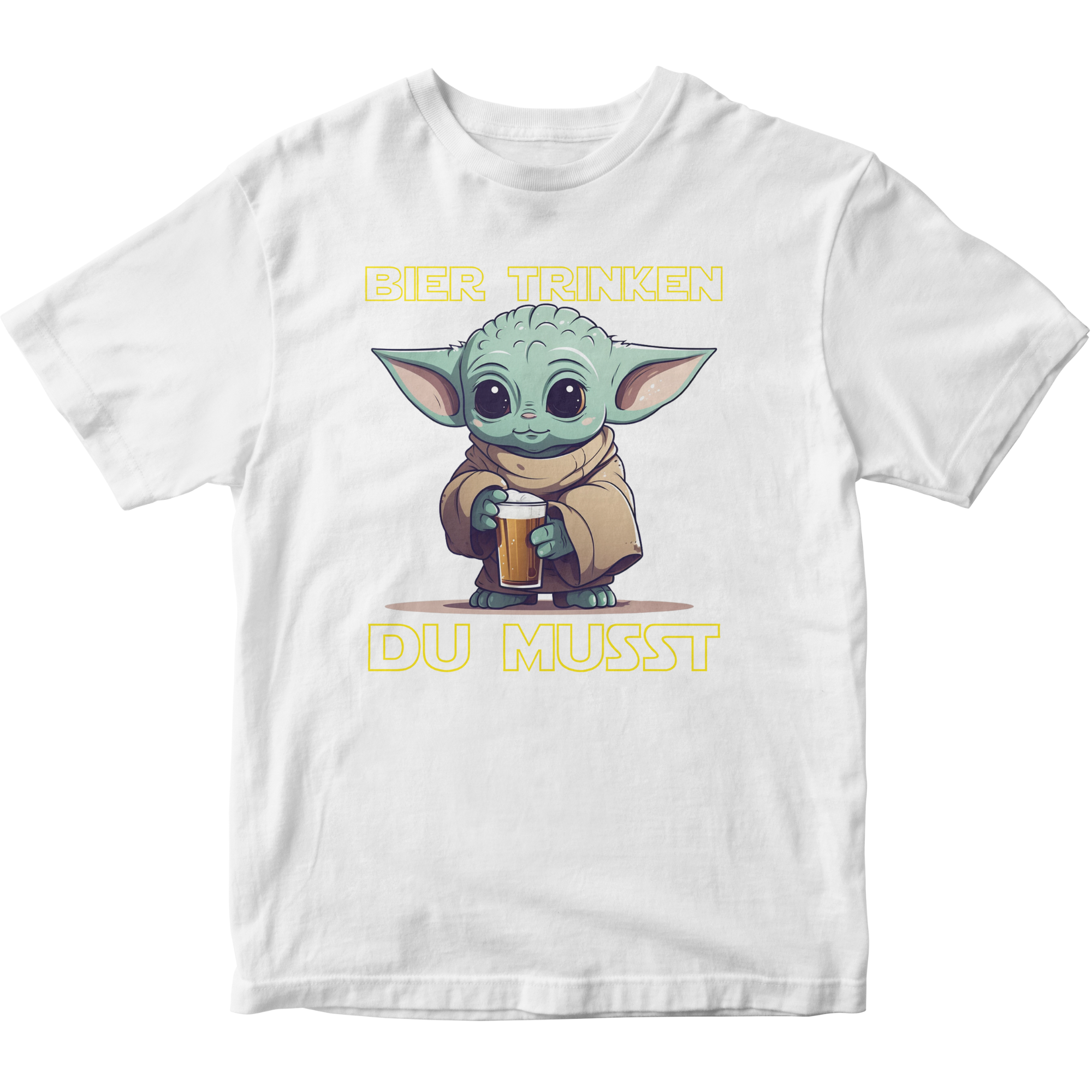 Bier Yoda - Premium T-Shirt Unisex