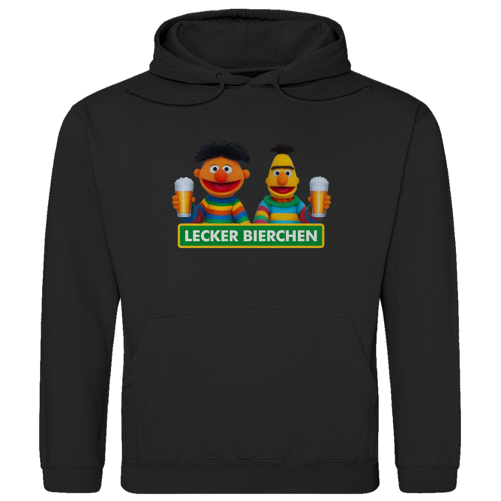 Lecker Bierchen Ernie & Bert - Premium Hoodie