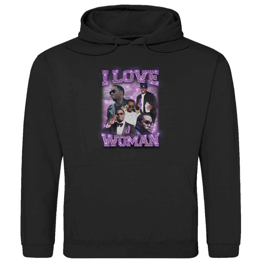 I Love Woman - Premium Hoodie
