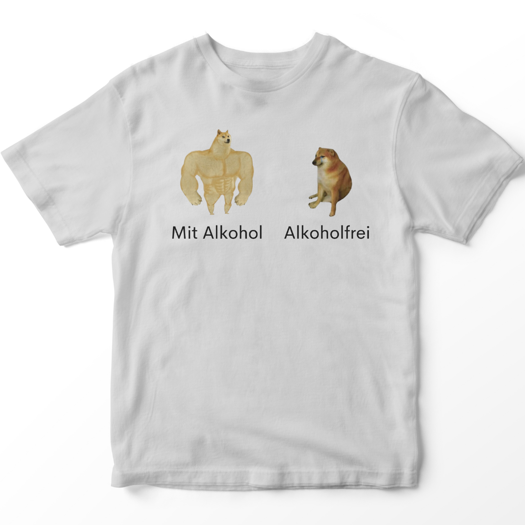 Alkohol VS Alkoholfrei - Basic Shirt Unisex
