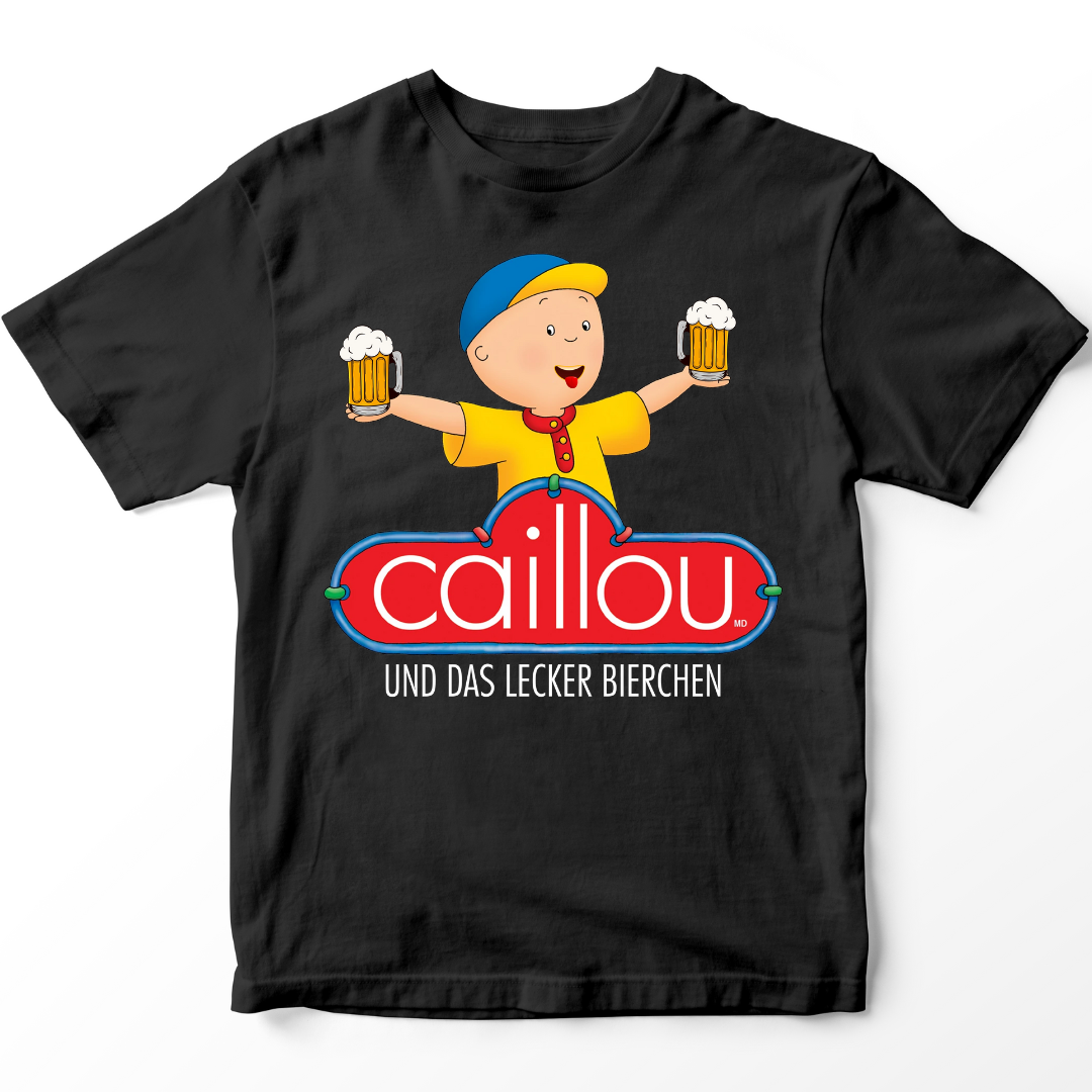 Caillou und das lecker Bierchen - Premium T-Shirt