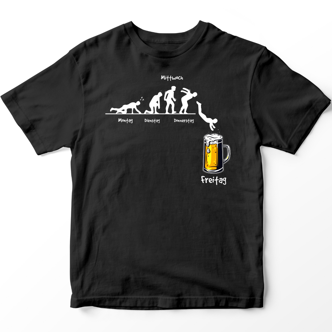 Wochenablauf - Premium T-Shirt