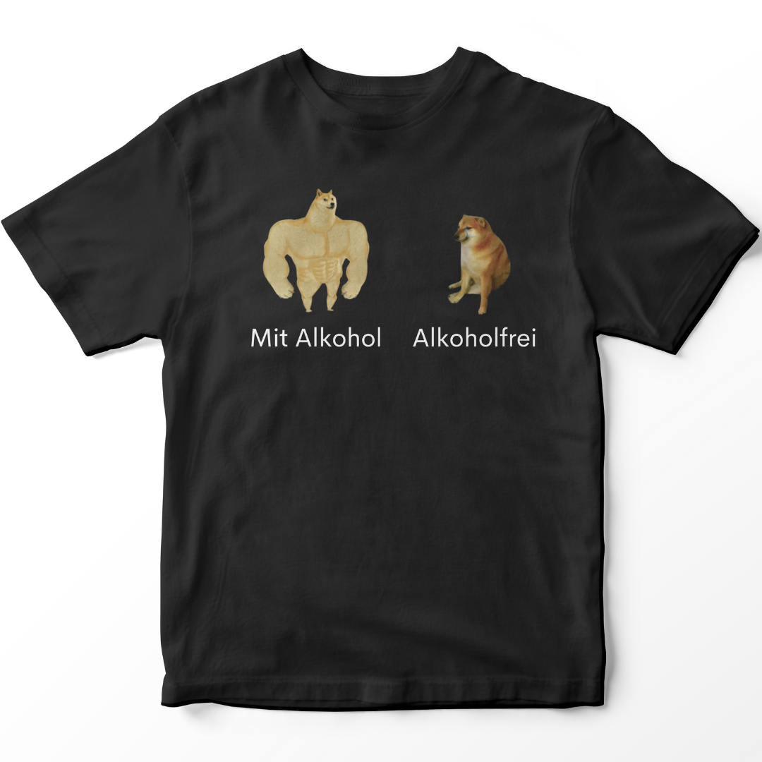 Alkohol VS Alkoholfrei - Basic Shirt Unisex