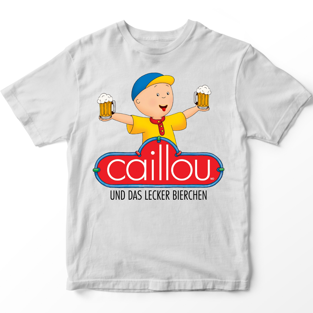 Caillou und das lecker Bierchen - Premium T-Shirt