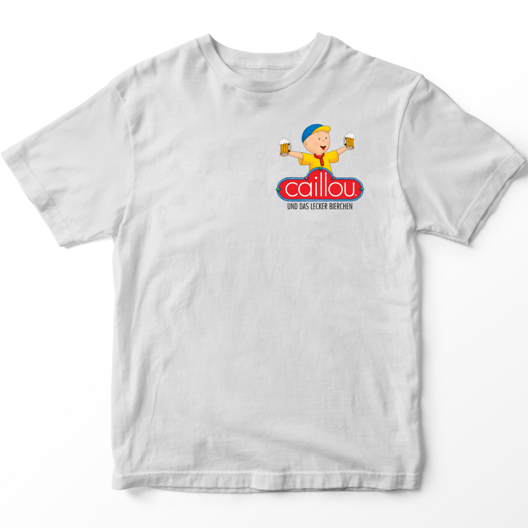 Caillou und das lecker Bierchen - Premium T-Shirts