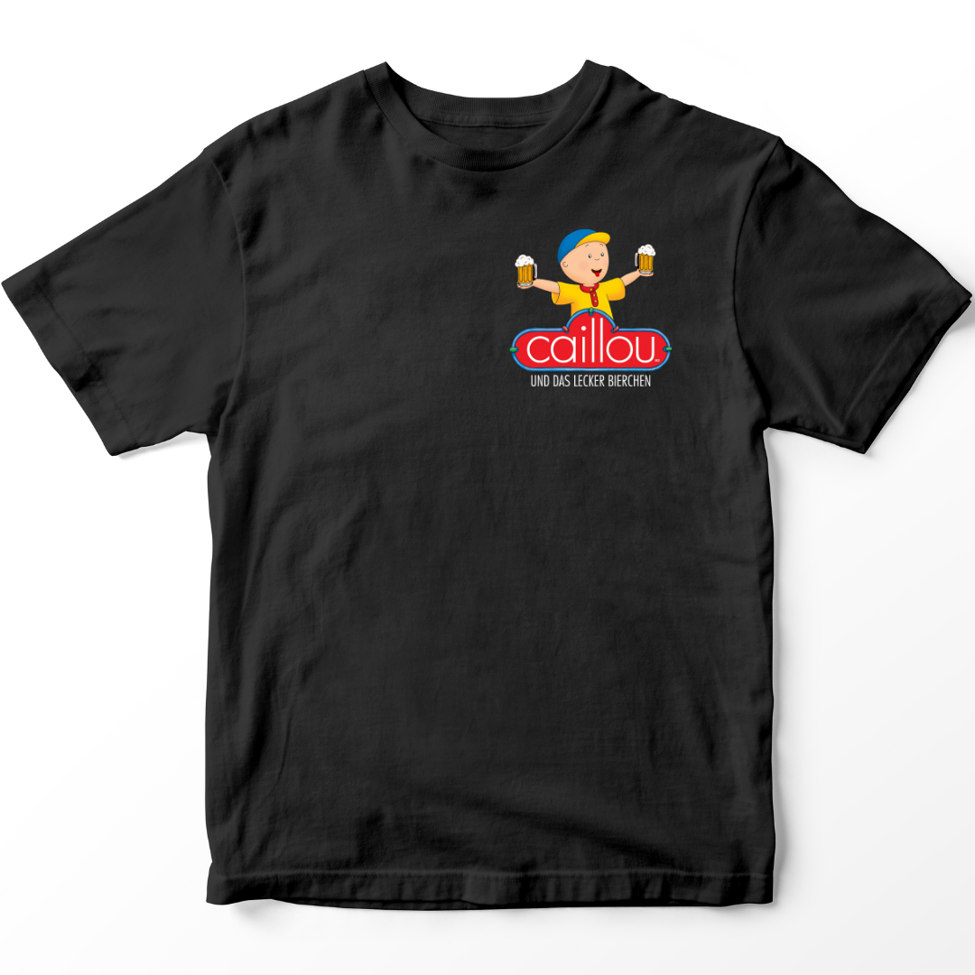 Caillou und das lecker Bierchen - Premium T-Shirts