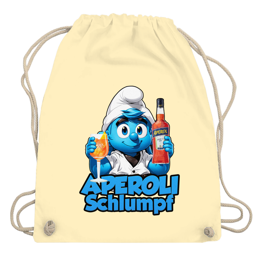 Aperoli Schlumpf - Turnbeutel