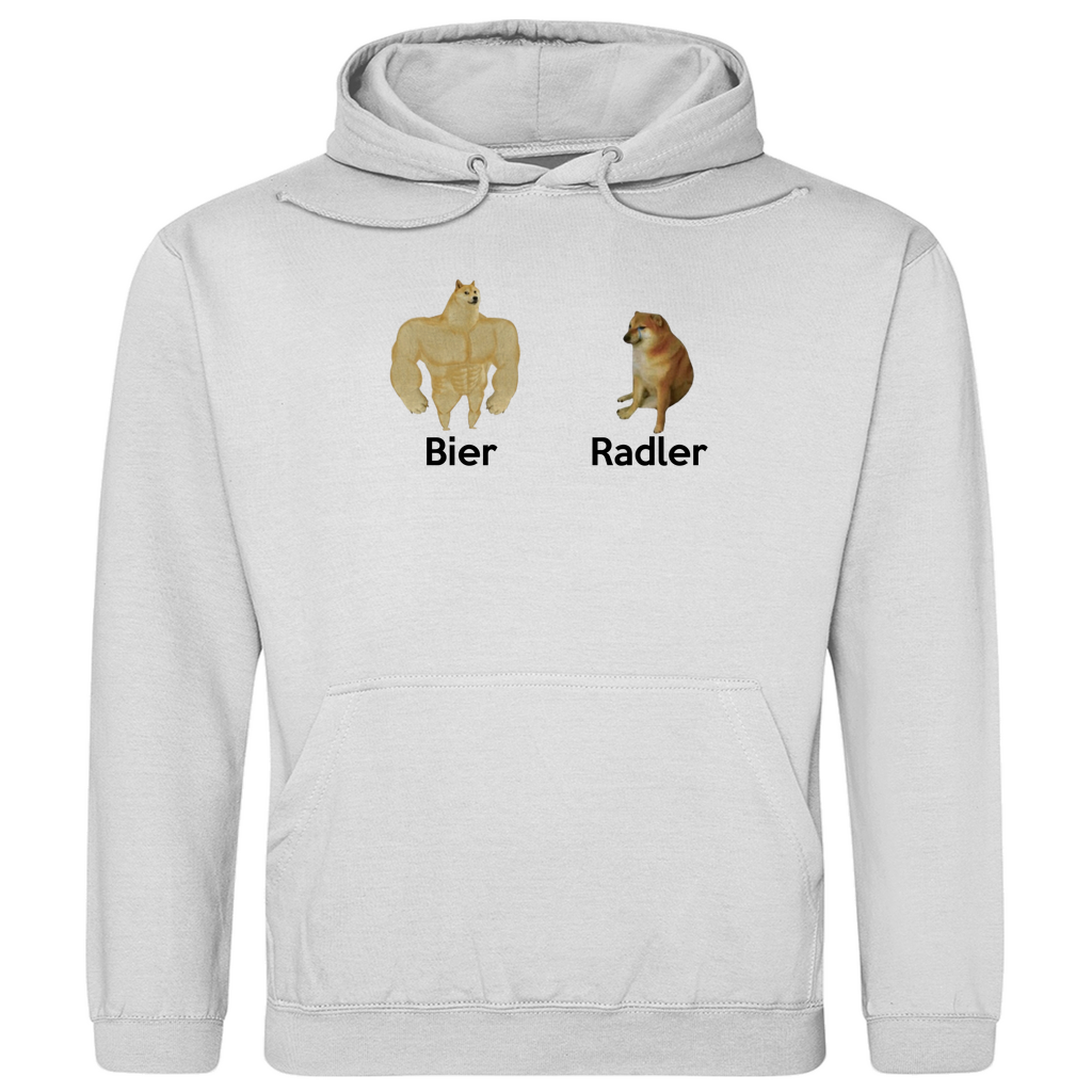 Bier vs Radler - Premium Hoodie Unisex