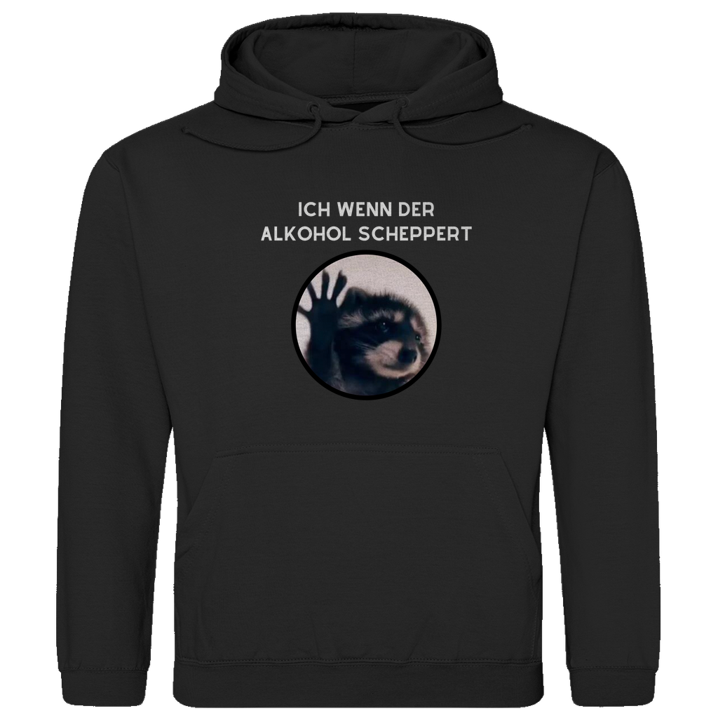 Waschbär Alkohol - Premium Hoodie
