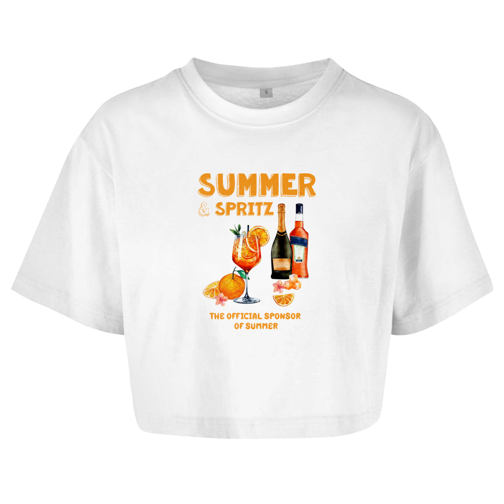 Summer&Spritz - Premium Oversize Crop Top