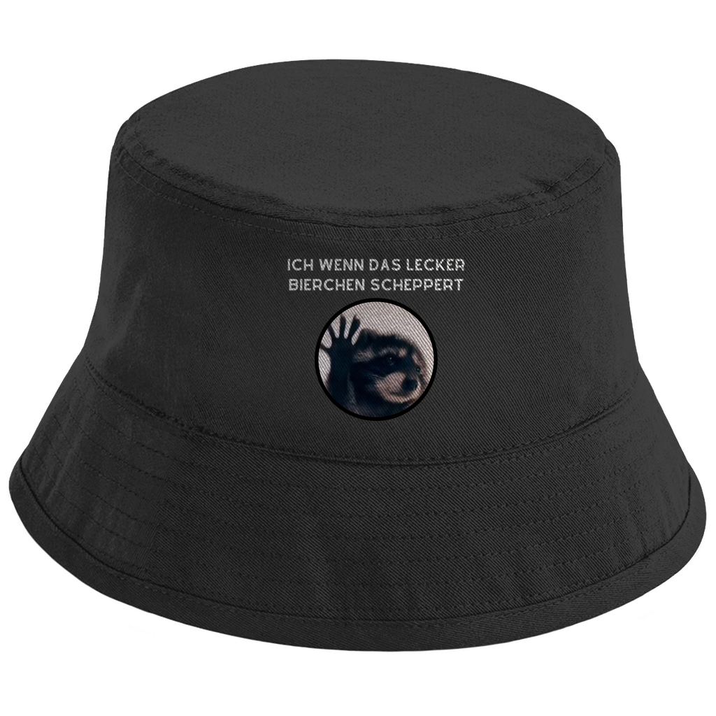 Waschbär Bierchen - Bucket Hat