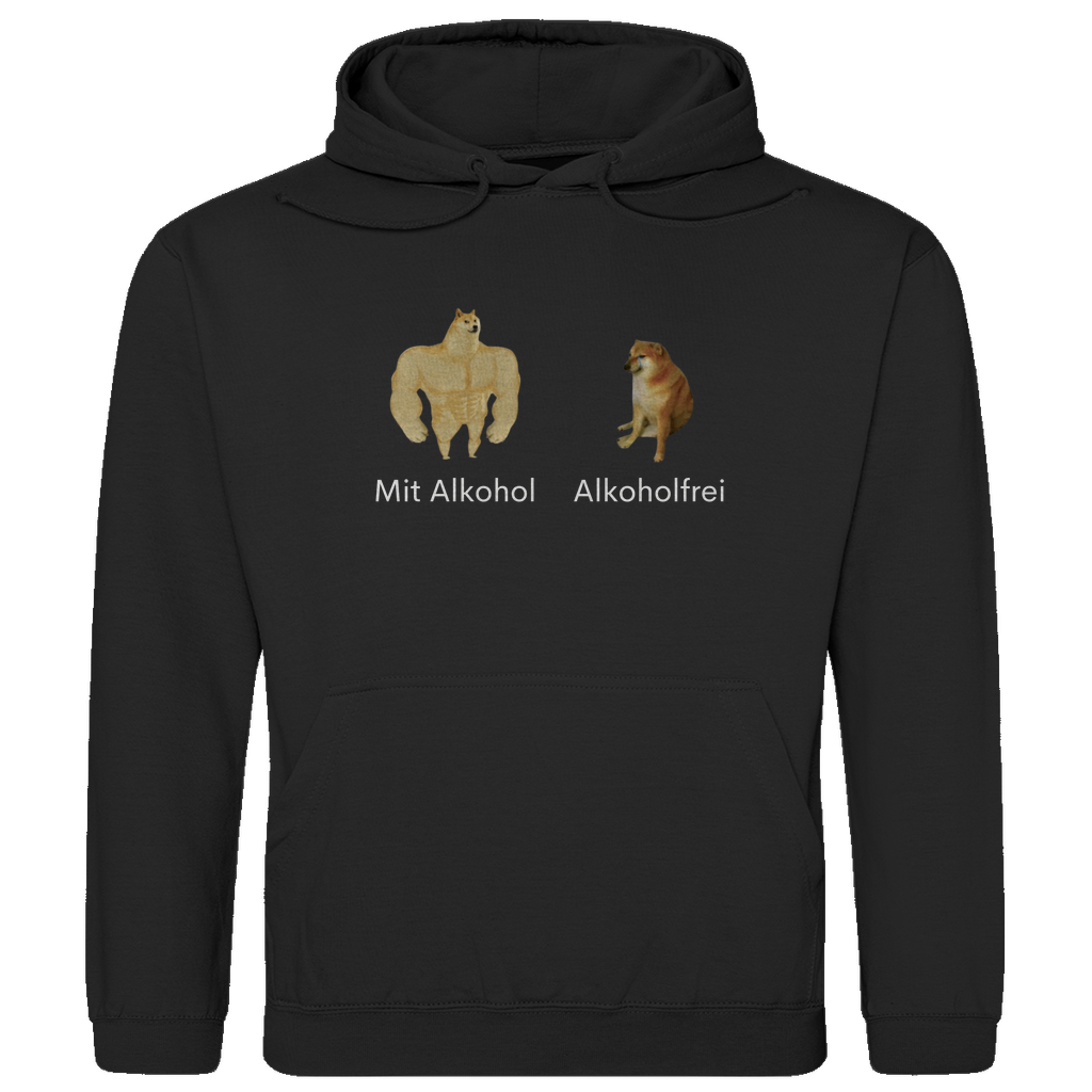 Alkohol VS Alkoholfrei - Premium Hoodie Unisex