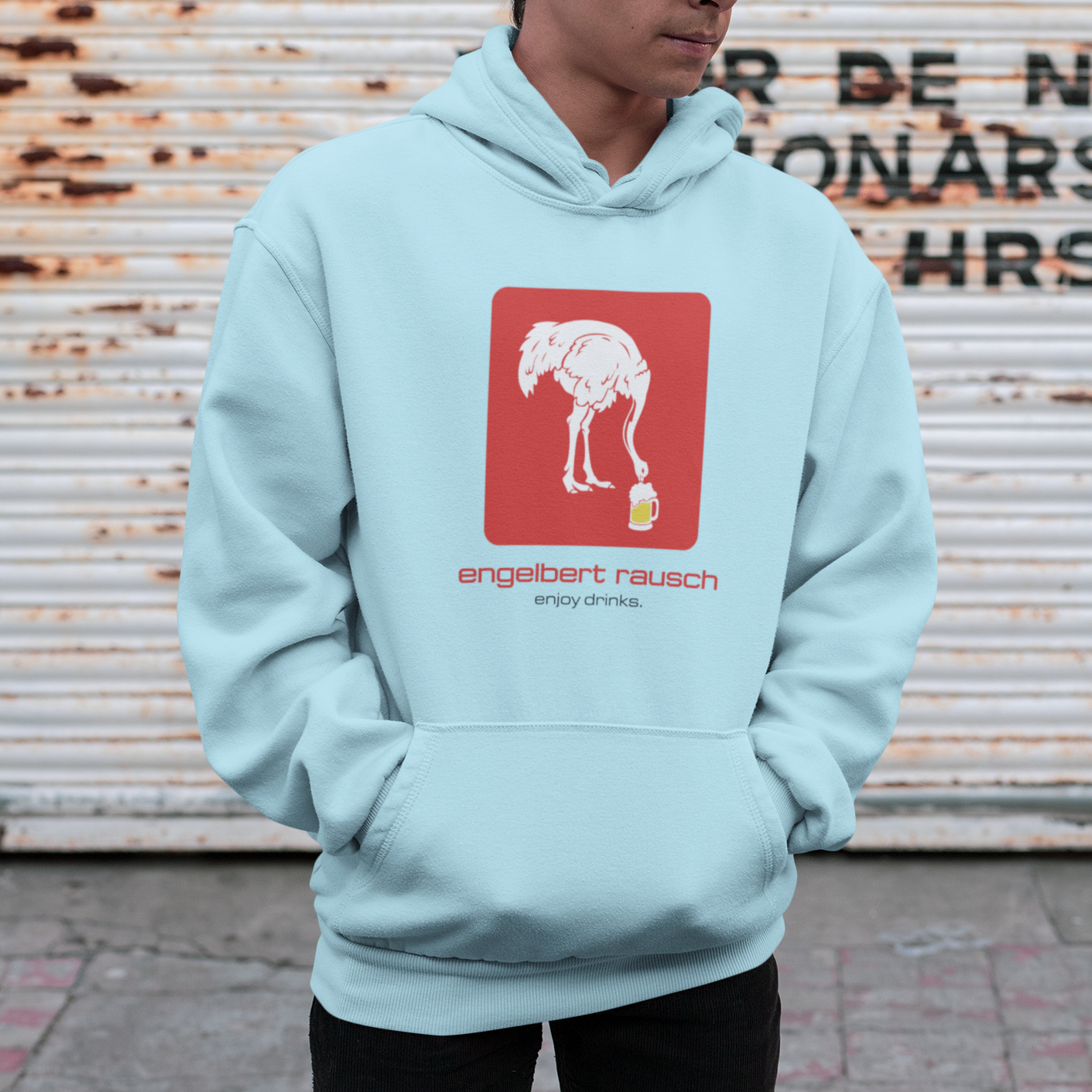 Engelbert Rausch Enjoy Drinks - Premium Hoodie Unisex