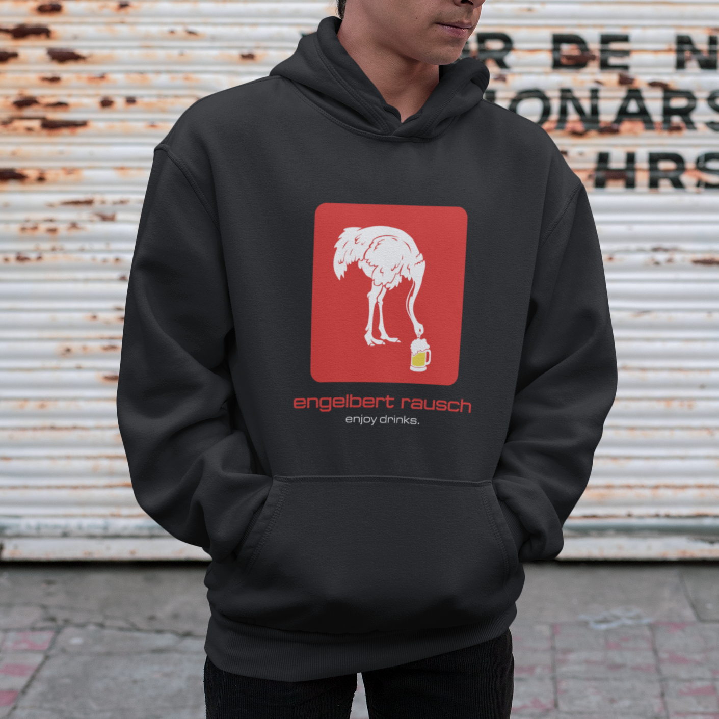 Engelbert Rausch Enjoy Drinks - Premium Hoodie Unisex