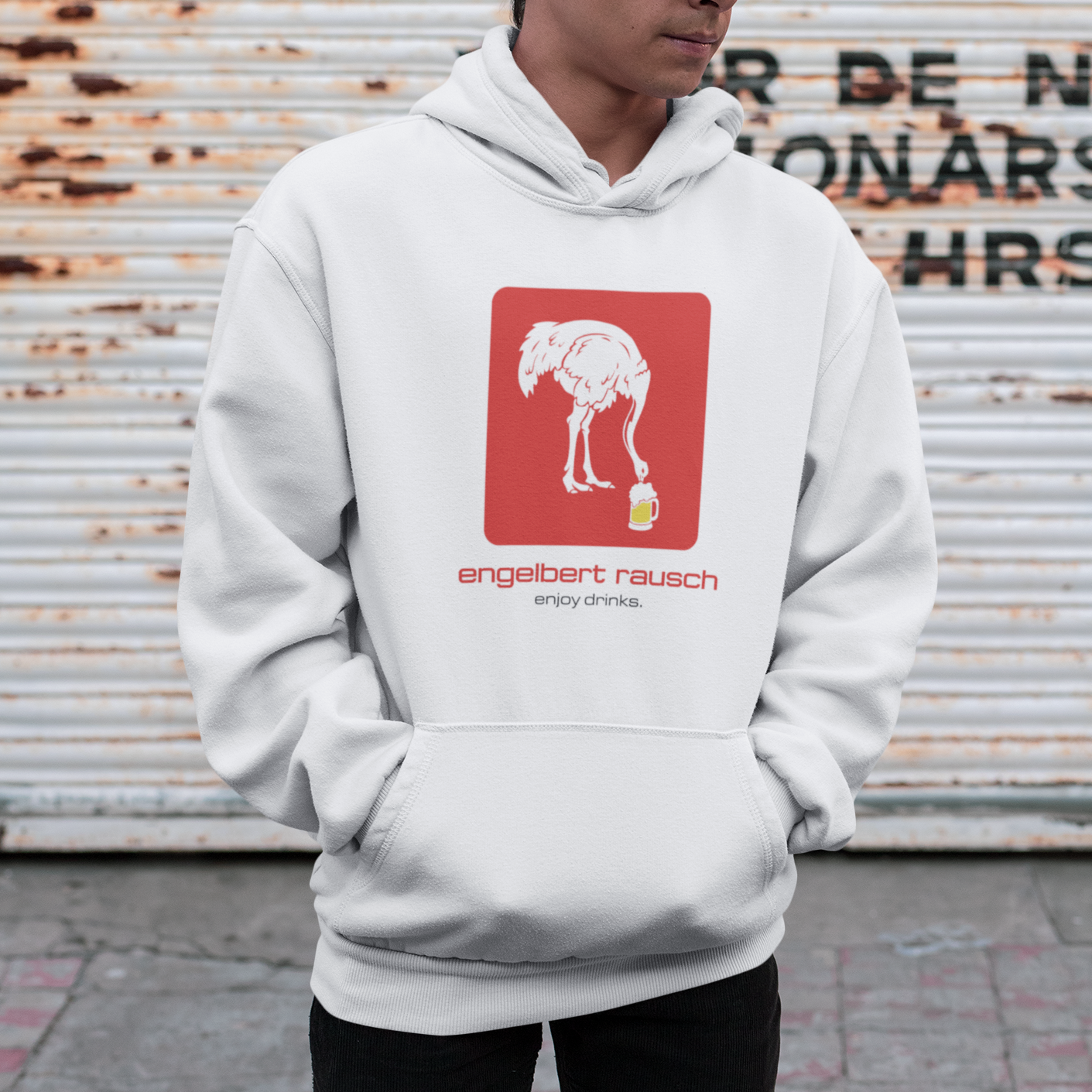 Engelbert Rausch Enjoy Drinks - Premium Hoodie Unisex