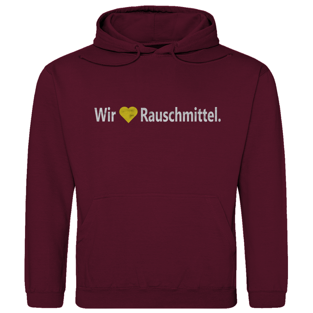 Wir lieben Rauschmittel - Premium Hoodie Unisex