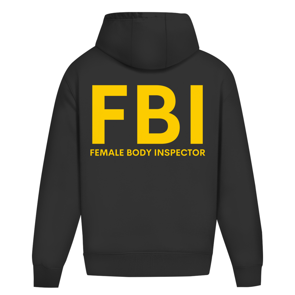 FBI - Premium Oversize Hoodie Backprint