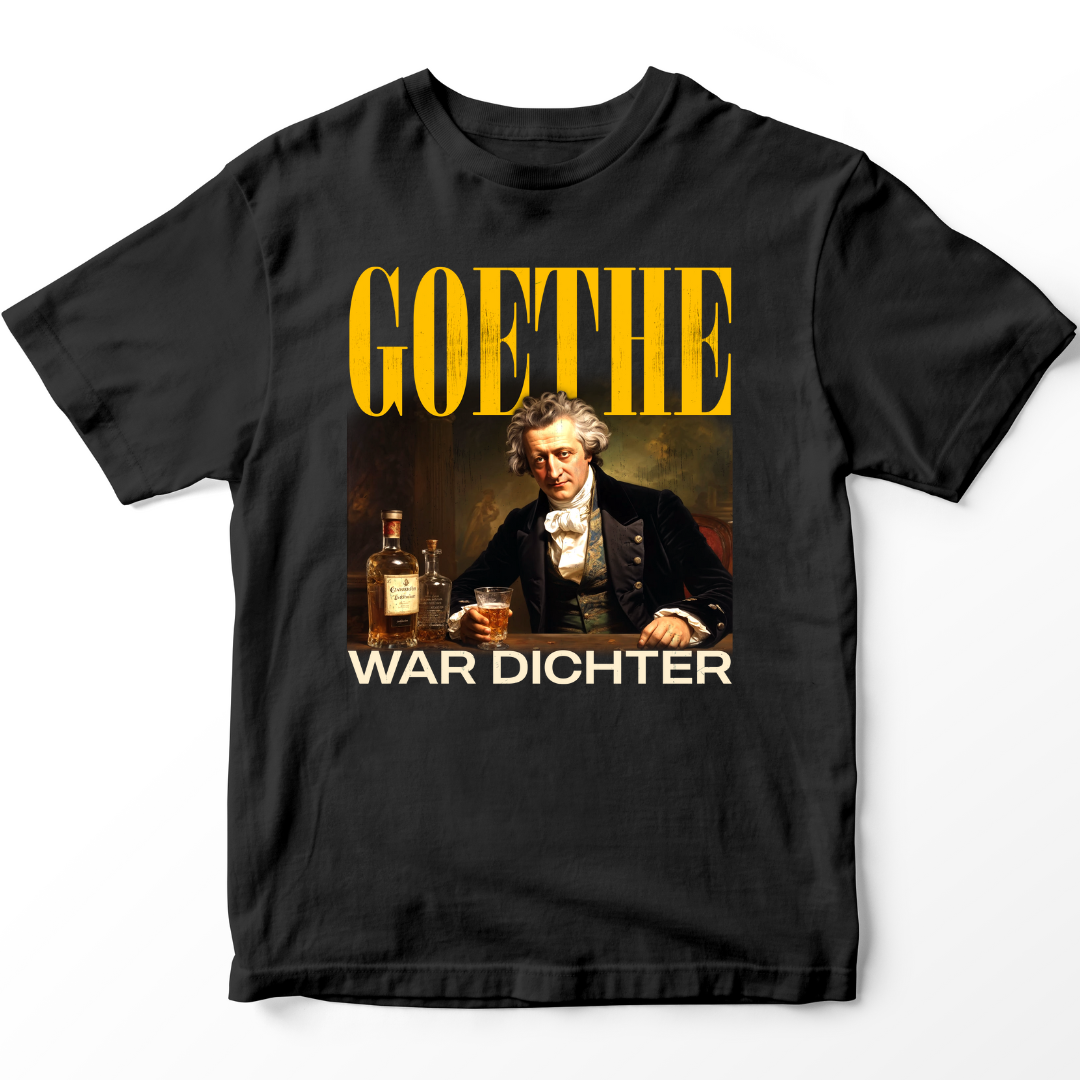 Goethe war Dichter - Premium T-Shirt