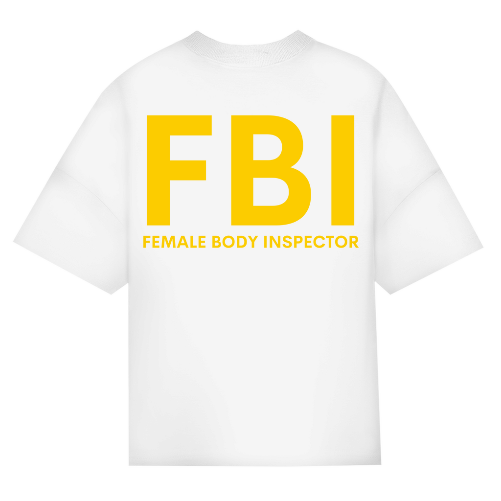 FBI - Premium Oversite T-Shirt Backprint