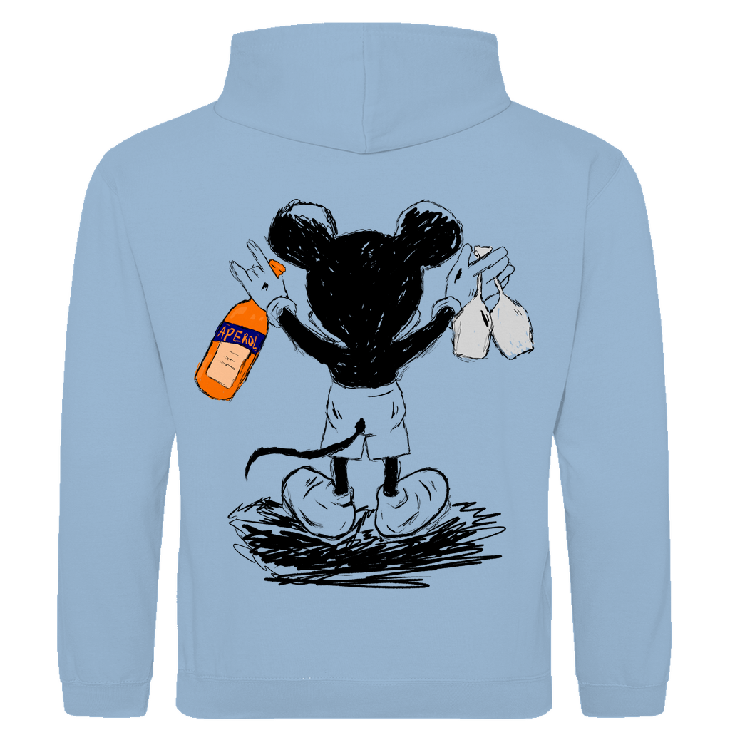 Aperol Mouse - Premium Hoodie Backprint