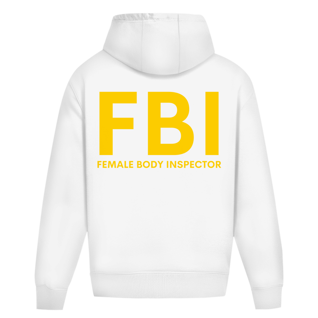 FBI - Premium Oversize Hoodie Backprint