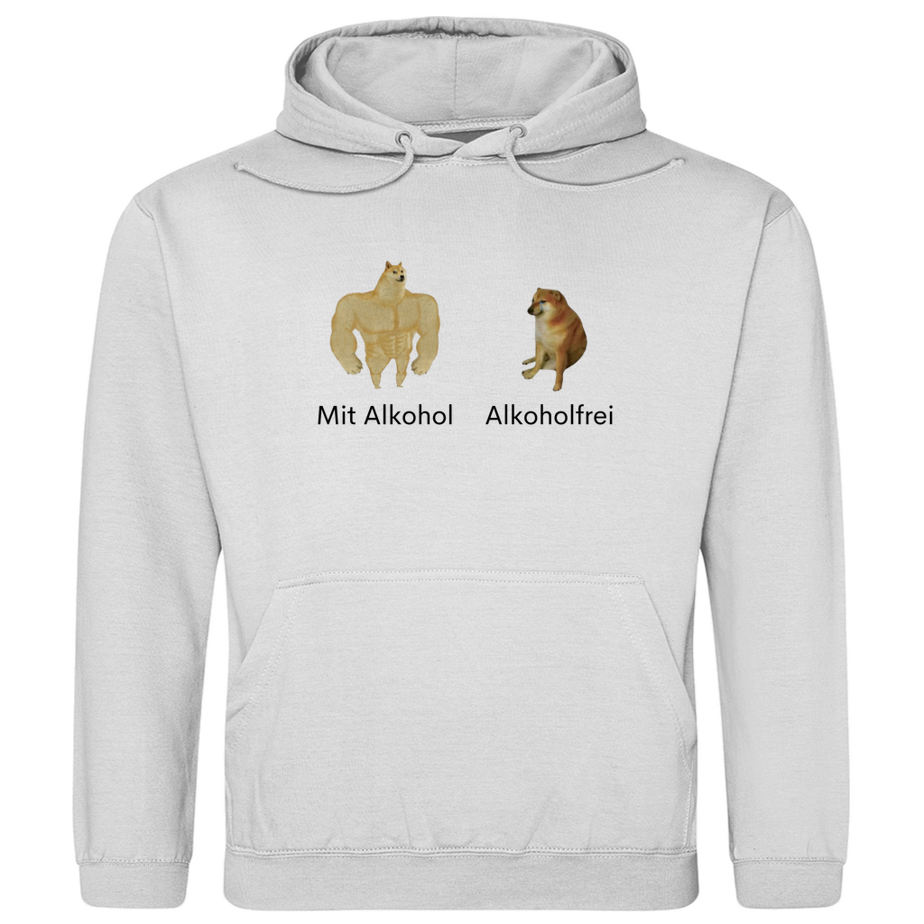 Alkohol VS Alkoholfrei - Premium Hoodie Unisex